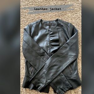 Leather jacket